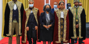 THE ETHIOPIAN OLYMPIC TEAM HONOURED FOR THEIR MEDAL WIN